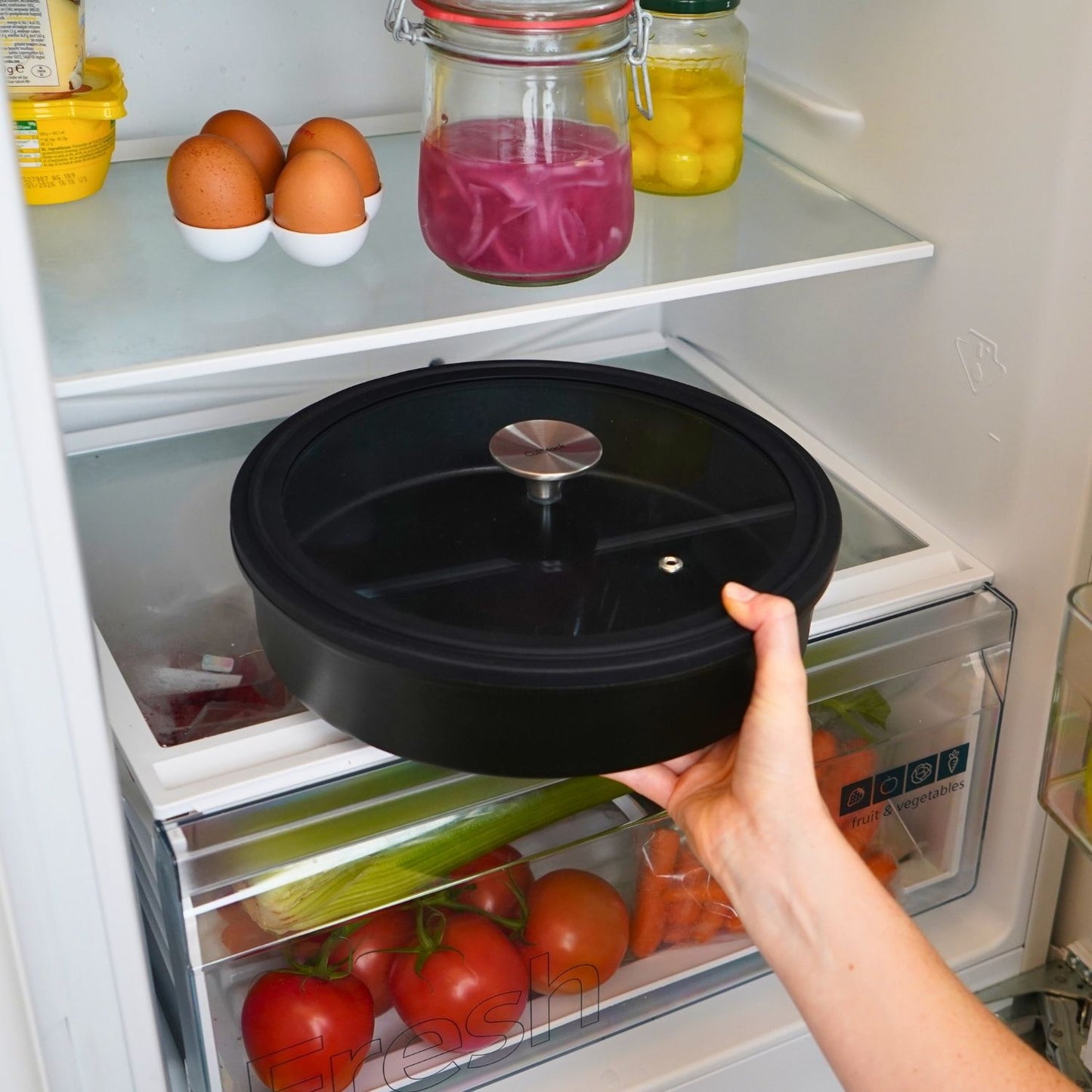 CuliStack hapjes pan in de koelkast