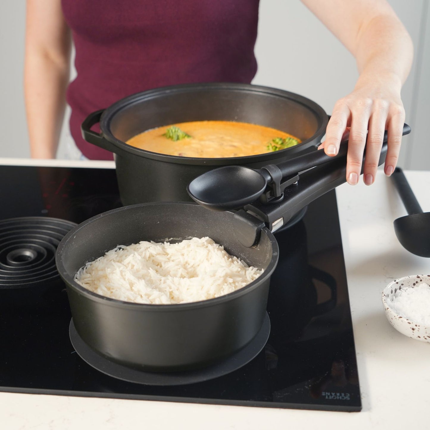 CuliStack NoTouch Keukengerei Set (5-delig)